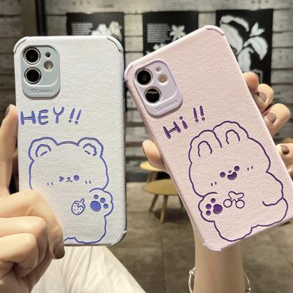 Cute bunny mobile phone case, bear ..