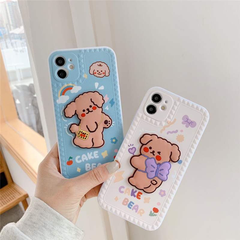 Cute Cartoon Bear Mobile Phone Protective Case on Luulla