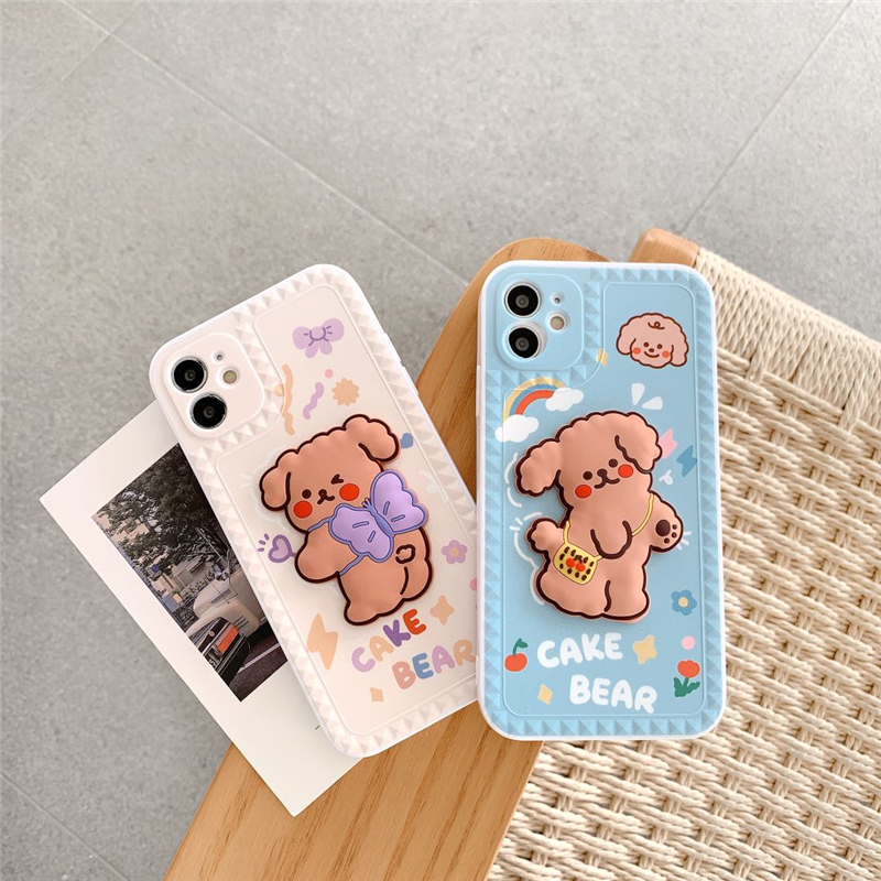 Cute Cartoon Bear Mobile Phone Protective Case on Luulla