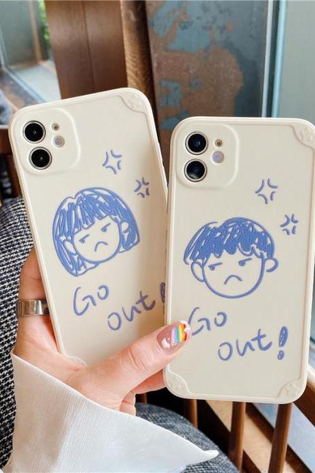Cute go out phone protective case
